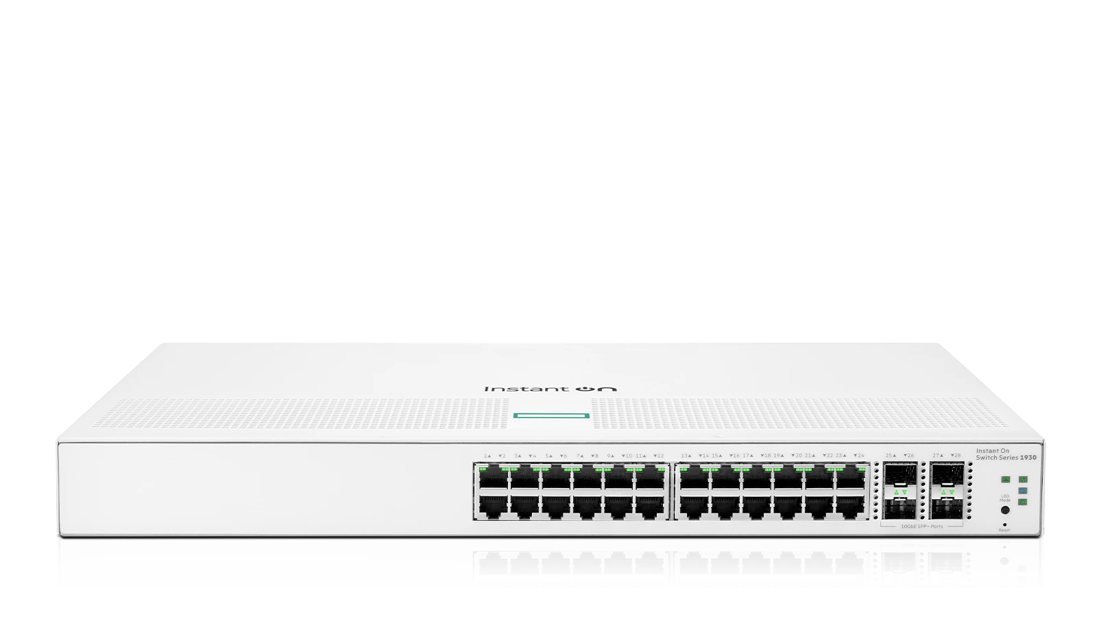 HPE Instant On 1930 · 24 ports — vue principale