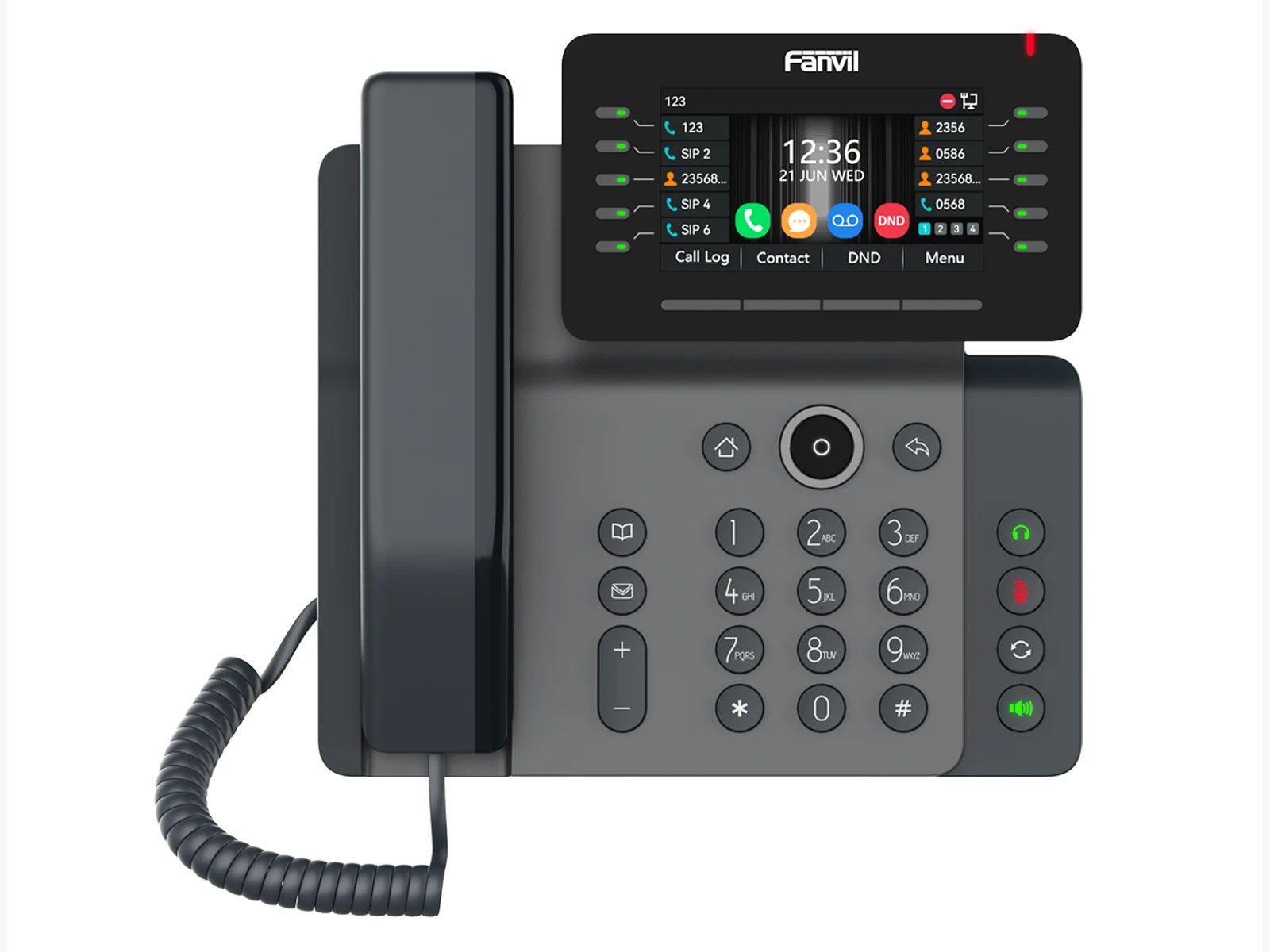 Fanvil V65 — vue principale