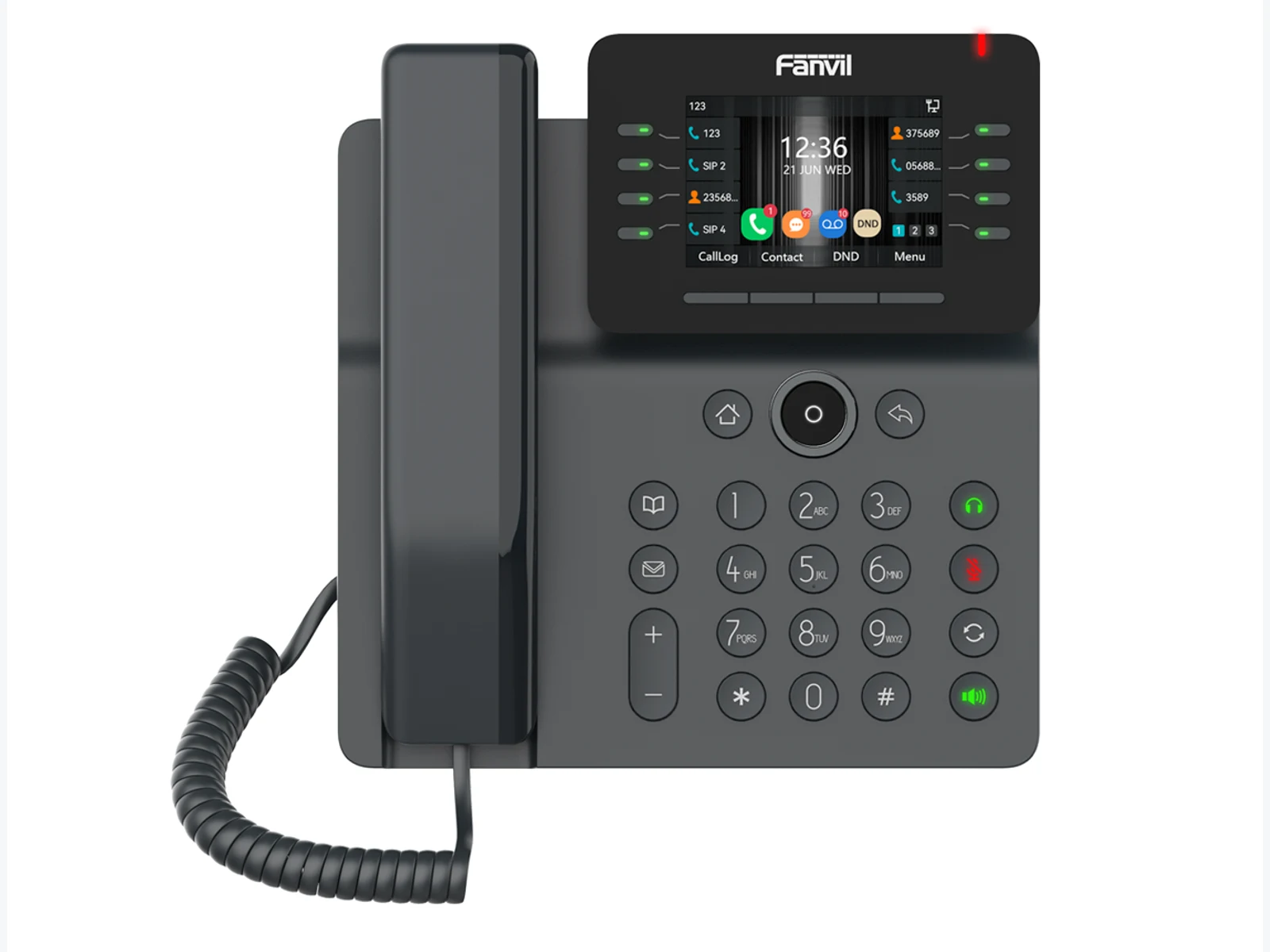 Fanvil V64 — vue principale